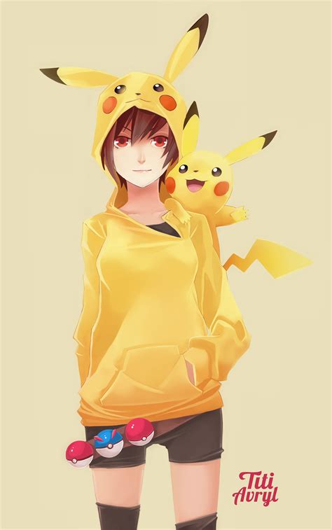 24 Anime Pikachu Girl Wallpaper Anime Top Wallpaper