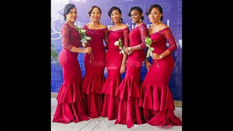African Bridesmaid Dresses Designs Dresses Images 2022
