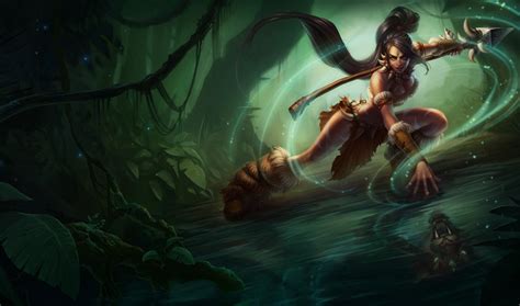 Nidalee The Bestial Huntress League Of Legends