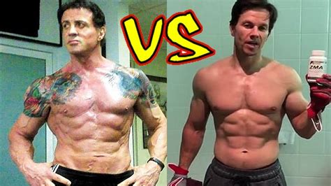 Reports of sylvester stallone's death have been doing the rounds on the internet. Sylvester Stallone vs Mark Wahlberg Transformation 2018 ...
