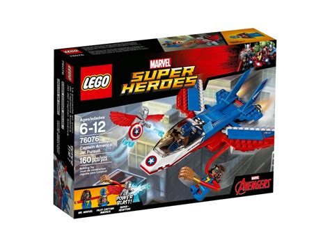 Lego 76076 Captain Americas Jagerjakt