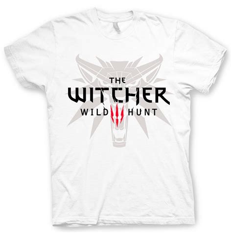 Ropa de manta y playeras con logo de pto peñasco. Camiseta logo The Witcher 3: Wild Hunt, blanca | Camisetas, The witcher 3 y Videojuegos