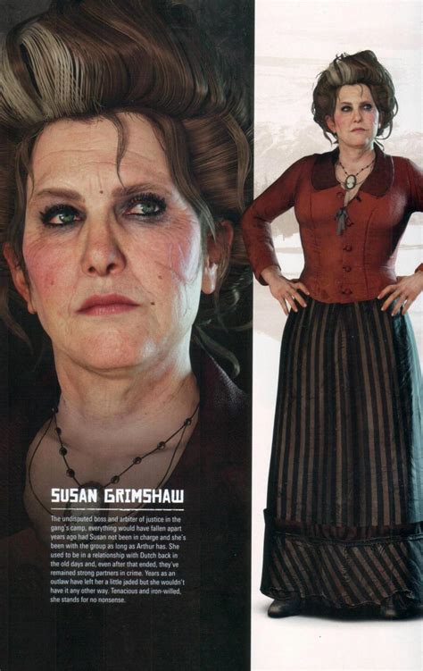 Susan Grimshaw Rdr2 Characters Guide Bio And Voice Actor