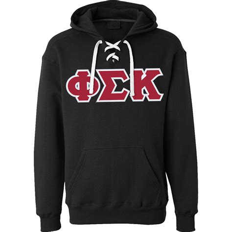 Phi Sigma Kappa Lace Up Sweatshirt