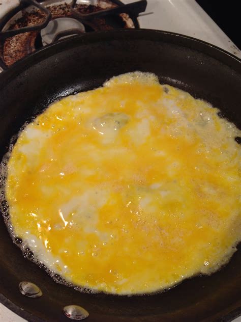 Cooking On Skates Weirdest Omelet Cinnamon Apple Cheddar