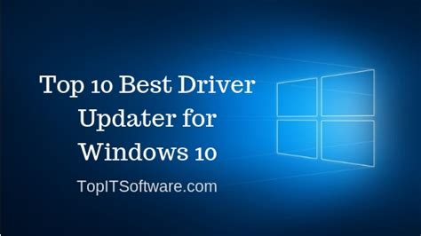 10 Best Driver Updater Software For Windows 10 Free And Paid 2020 Top