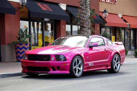 Pin By Kelly Kersman On Love Pink Pink Mustang Pink Car Mustang