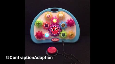 Switch Adapted Playskool Explore N Grow Busy Gears Youtube