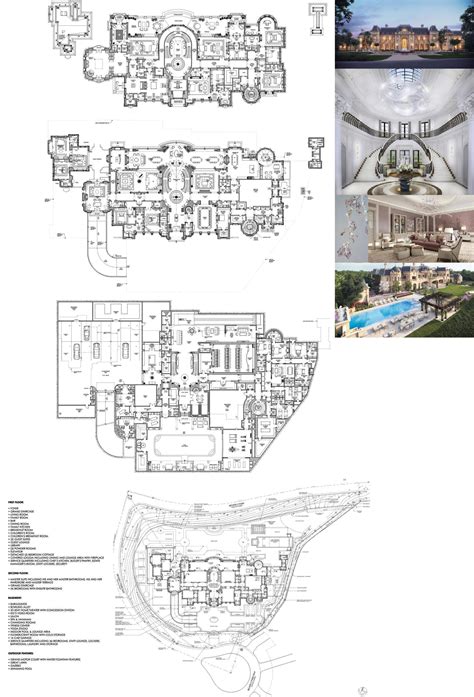 Mega Mansion Floor Plans House Decor Concept Ideas