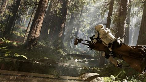 Star Wars Battlefront Forest Stormtrooper Wallpaper