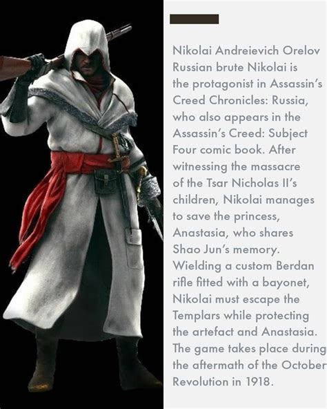 Assassin S Creed Uae On Instagram Nikolai Andreievich Orelov Russian