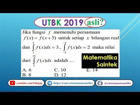 Kumpulan Soal Un Integral Dan Pembahasannya Materisekolah Github Io