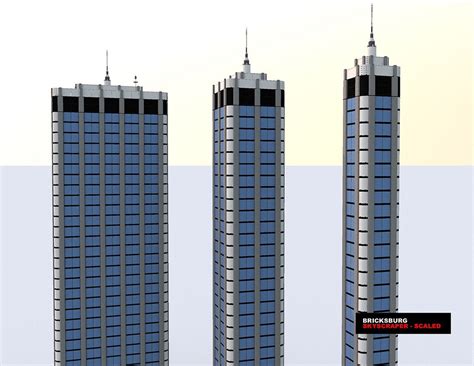 Scaled Down Versions Of One Skyscraper Minecraft City Minecraft