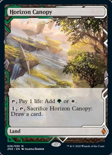 This format consists of the most recent core set and the two most recent block releases. Horizon Canopy ($24.76) Price History from major stores - Zendikar Rising Expeditions (Foil ...