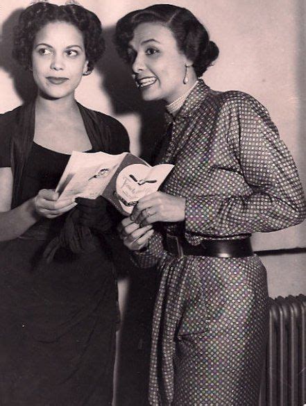 Quintessential Vintage Black Glamour Lena Horne And Hilda Simms