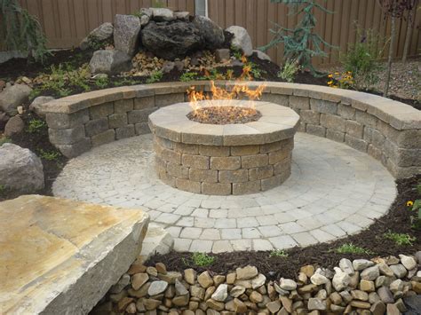 This easy diy project is great for all skill levels and customizable to your own backyard or patio. Pin by Pam Dufour on outdoor fireplace | Fire pit patio ...