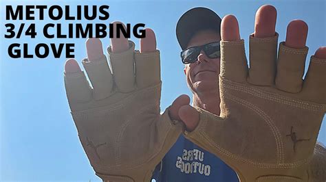 Metolius 34 Climbing Glovefor Canyoneering Youtube