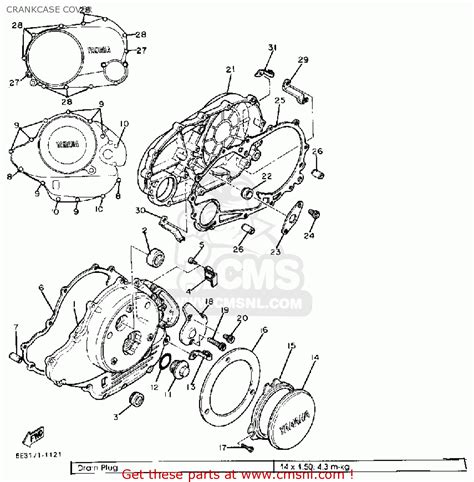 One of those wiring diagrams in the top part of the tech article was created by me. Yamaha Xv750 Virago 1982 (c) Usa Crankcase Cover ...
