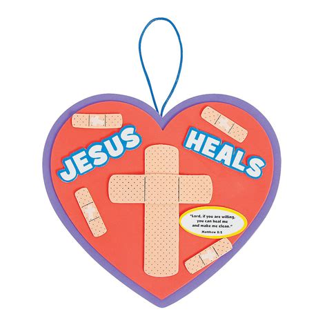 Jesus Heals Sign Craft Kit Religious Education