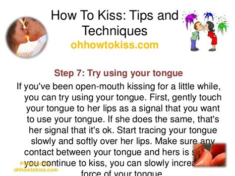 How To Kiss Tips And Techniques