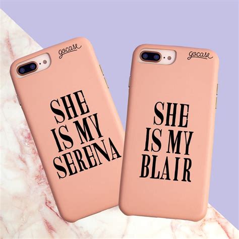 Be My Blair And I Will Be Your Serena Bff Phone Cases Friends Phone