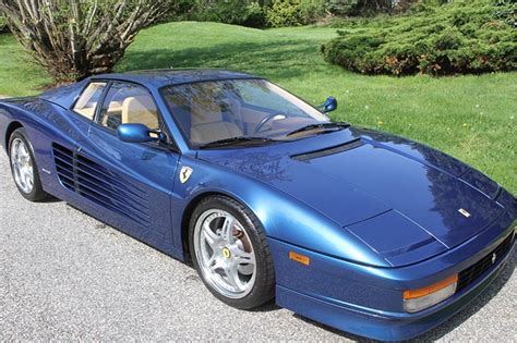 Bbr models 1/43 ferrari 250 swb 1961 blu chiaro modellino. BEAUTIFUL 1989 Ferrari Testarossa Blue with Tan Leather Interiror | Ferrari for sale, Ferrari ...
