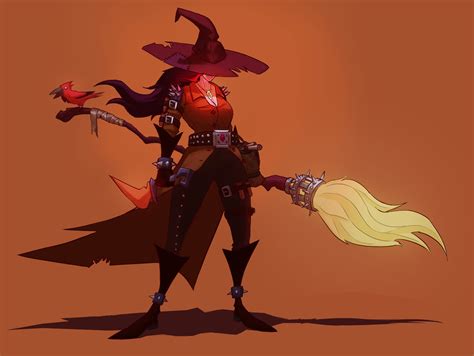 Artstation Witch Monster Hunter