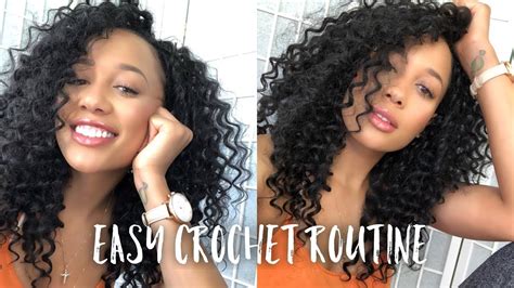 Washing My Crochet Hair Best Crochet Hair For Summer L Trendy Tresses Giveaway Youtube