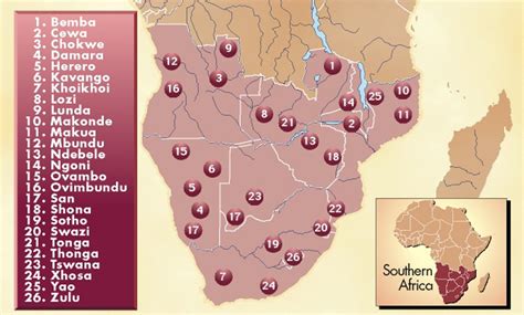 3 Major Ethnic Groups In East Africa Map Map