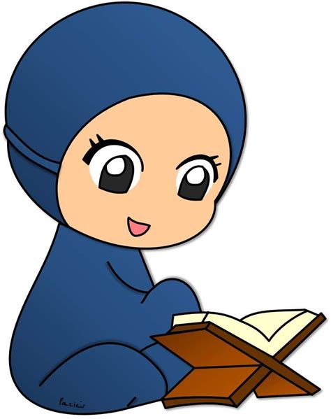Detail Gambar Kartun Anak Muslim Mengaji Koleksi Nomer 6