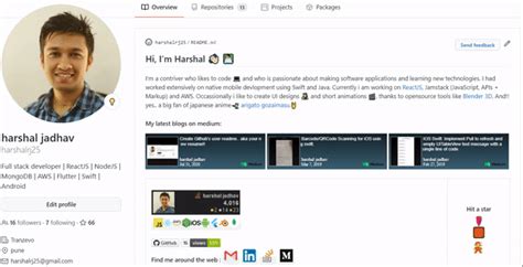 Create Githubs Profile Readme Aka Your New Resume By Harshal