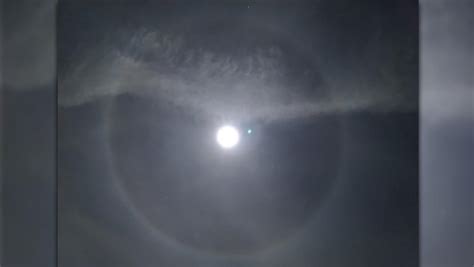What Was That Ring Around The Moon Last Night Nbc 5 Dallas Fort Worth