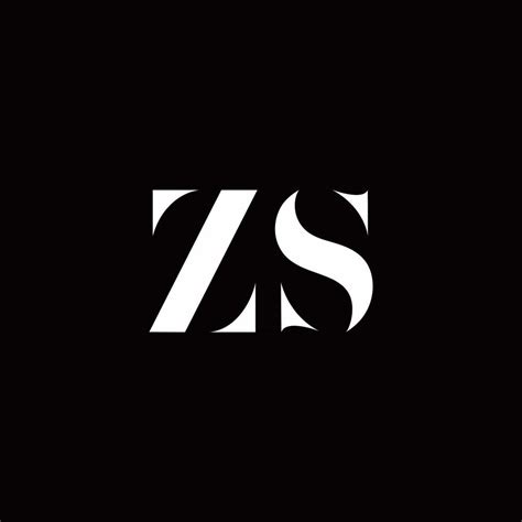 Zs Logo Letter Initial Logo Designs Template 2768139 Vector Art At Vecteezy