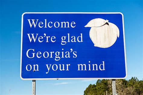 Top 60 Welcome To Georgia Stock Photos Pictures And Images Istock