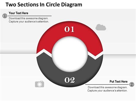 0314 Business Ppt Diagram Two Sections In Circle Diagram Powerpoint