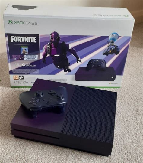 Xbox One S 1tb Purple Fortnite Special Edition In Darlington County