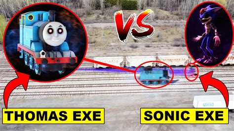 Drone Catches Thomas The Tank Engineexe And Sonicexe Racing At