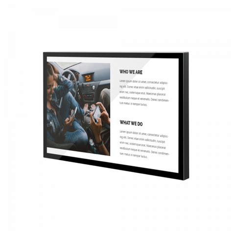 Advantages Of Transparent Lcd Showcases Display