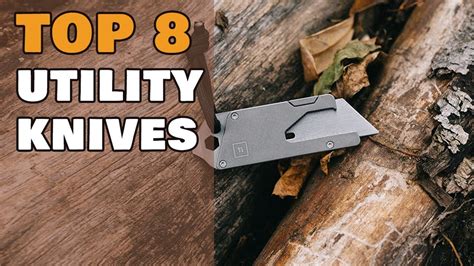 Top 8 Utility Knife And Box Cutters For Edc 2021 Youtube