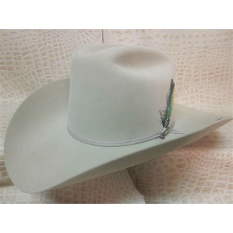 Stetson Rancher 6x Silverbelly Beaver Fur Felt Western Cowboy Hat