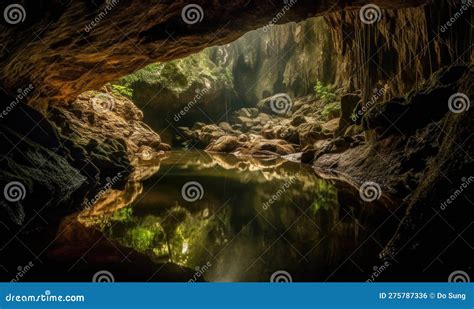 Photo Of Natural Beauty Of Caves Stock Illustration Illustration Of
