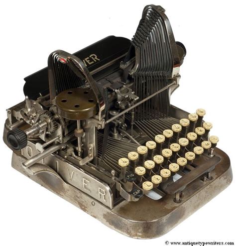 Oliver 2 Typewriter 1896 Martin Howard Collection Typewriter For Sale Antique Typewriter