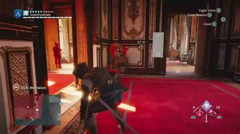 Assassin S Creed Unity Solo Heist Palais Royal Youtube