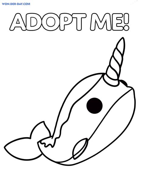 Adopt Me Coloring Pages Coloring Pages