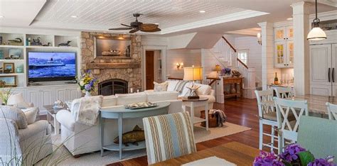 Maine Inspired Shingle Coastal Cottage Home Bunch An Interior
