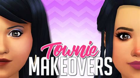 The Partihaus The Sims 4 Townie Makeovers Youtube