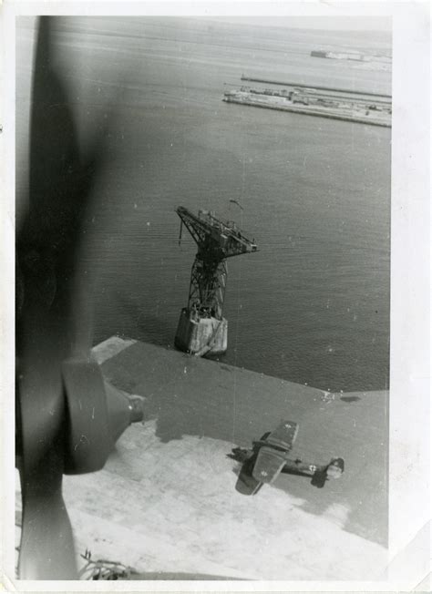 German Seaplane On Quay Germany 1942 The Digital Collections Of The