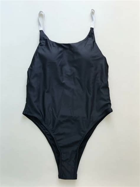 Qy3551 High Cut Plain Sexy Bathing Suit One Piece Hot Swimwear Women