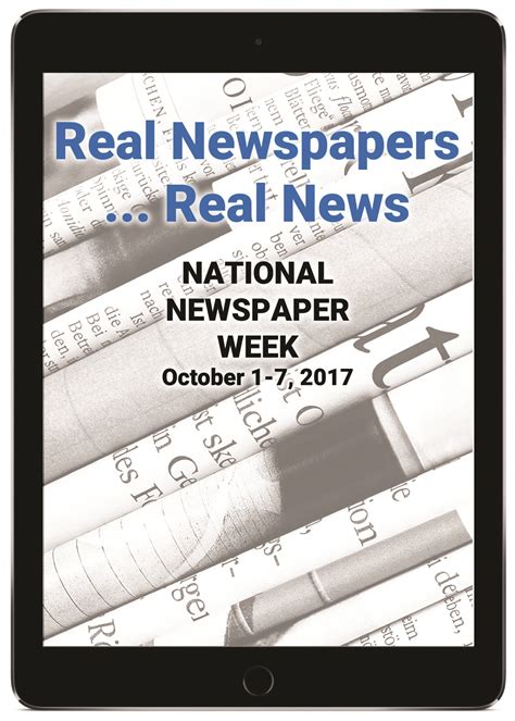 National Newspaper Week 2017 National Newspaper Week