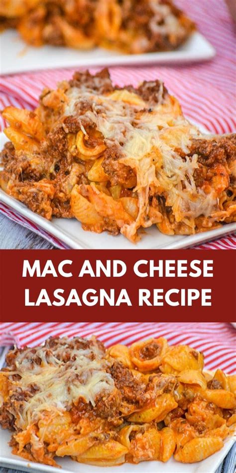 Mac And Cheese Lasagna Recipe